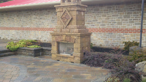 waterfeature retainer wall patio outdoor kitchen New construction Low Voltage Lighting Landscaping Landscapes Irrigation Hardscaping Glade fireplace firepit faux rock Fairfield curb Cumberland county Crossville Landscaping Crossville concrete