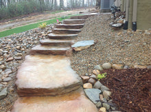 Load image into Gallery viewer, waterfeature retainer wall patio outdoor kitchen New construction Low Voltage Lighting Landscaping Landscapes Irrigation Hardscaping Glade fireplace firepit faux rock Fairfield curb Cumberland county Crossville Landscaping Crossville concrete